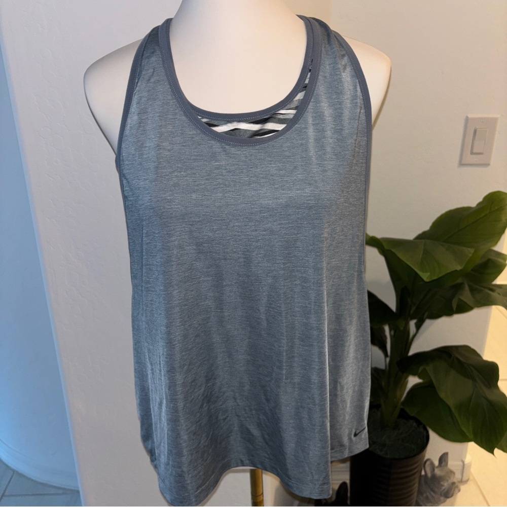 Nike Dri Fit 2 Piece Tank Top with Sports Bra